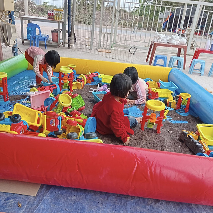 bể bạt xúc cát, bể bạt câu cá trẻ em