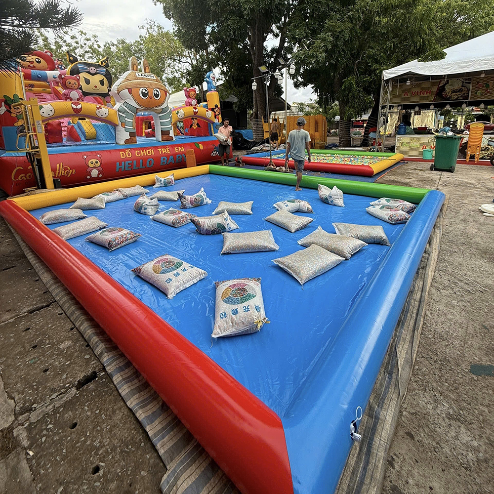 bể bạt xúc cát hạt sứ khu vui chơi