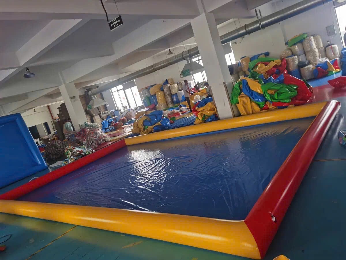 bể phao bơm hơi xúc cát. bể bạt câu cá