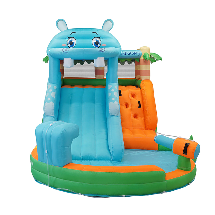 Nhà Hơi Mini Cầu Trượt Hippo