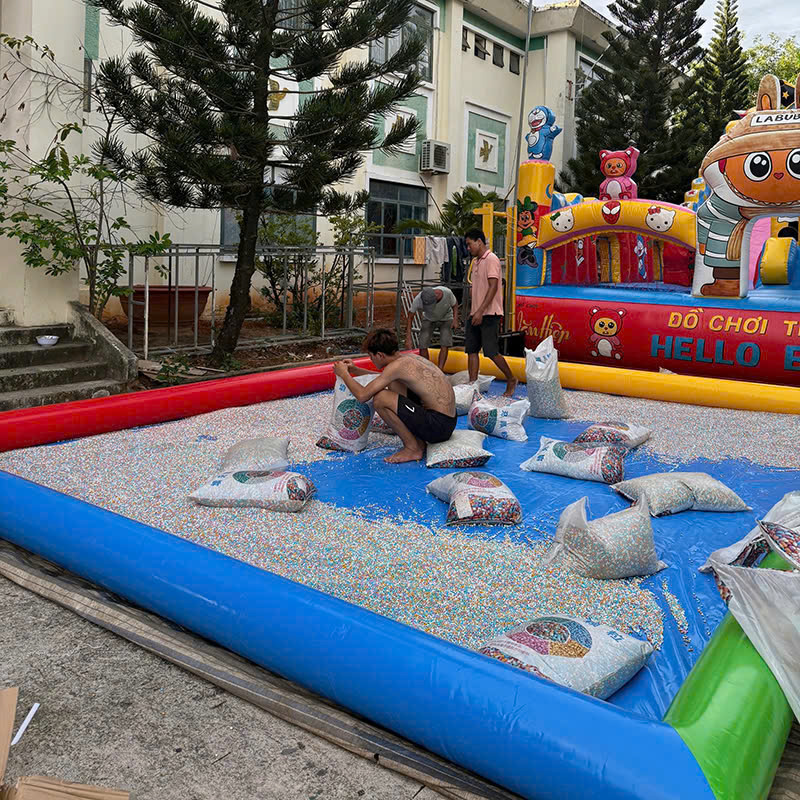 Quy Trình Setup Khu Vui Chơi Di Động Nhanh Chóng