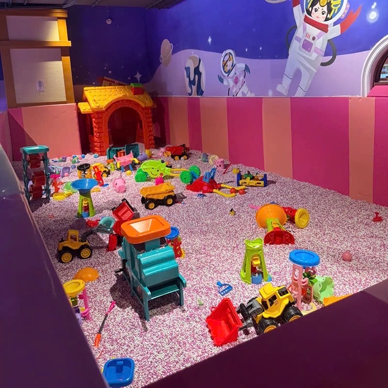 Giải Pháp Thiết Kế Khu Vui Chơi Trọn Gói Với Hạt Sứ Xúc Cát Cao Cấp