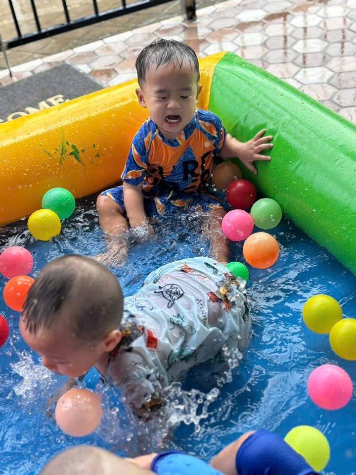 Giải pháp tối ưu cho lớp học mầm non hiện đại với bể bơi bơm hơi