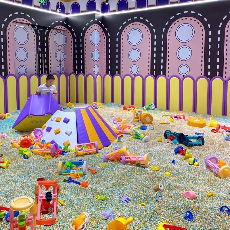 Hạt sứ xúc cát cao cấp Giải pháp nâng tầm khu vui chơi trẻ em