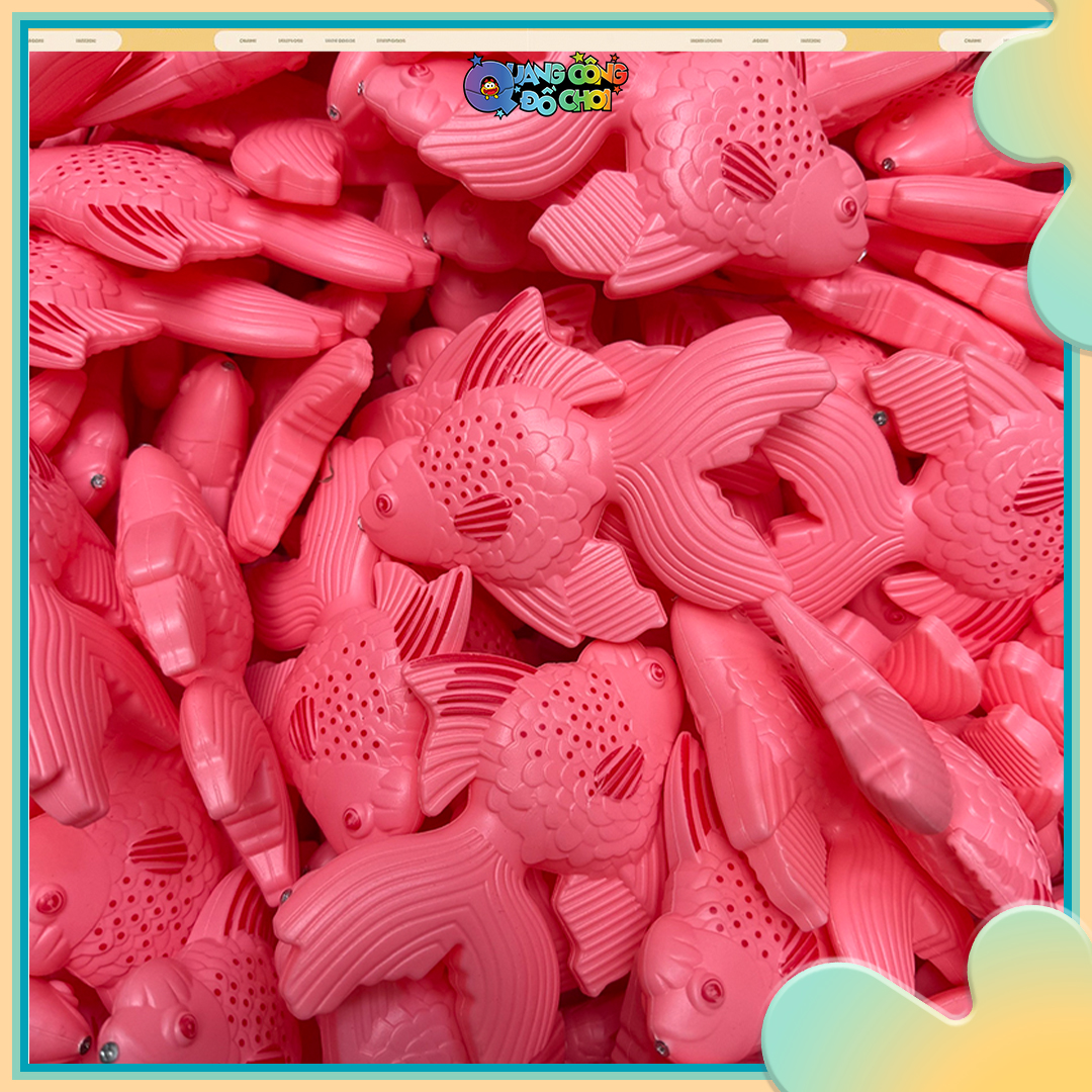 Cá Vàng Sư Tử Nhựa