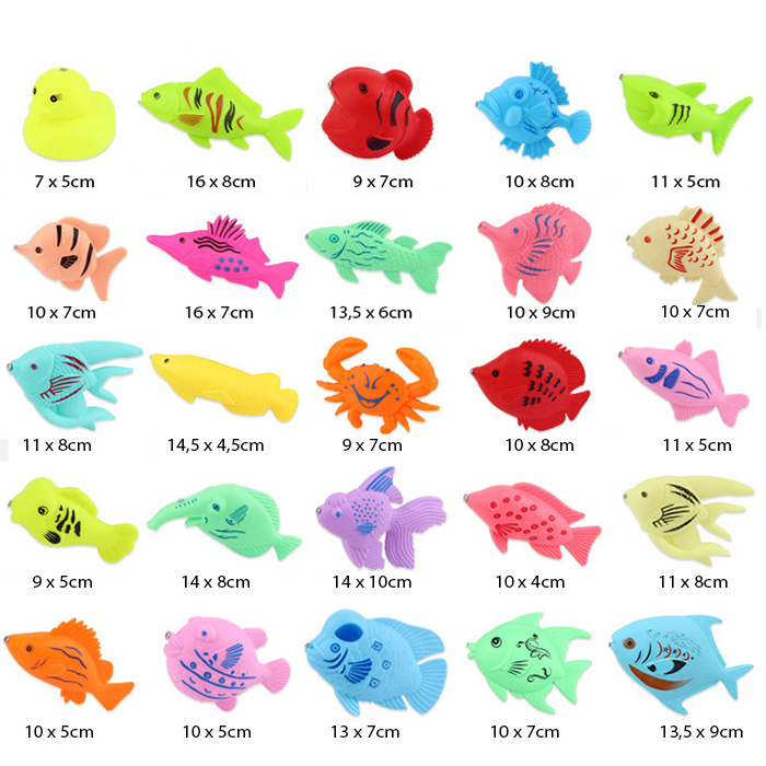 cá nhựa sinh vật biển câu cá trẻ em
